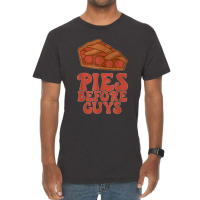 Funny Thanksgiving Pies Before Guys For Women And Girls Vintage T-shirt | Artistshot