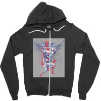 Justice Upheld Zipper Hoodie | Artistshot