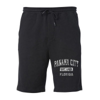 Panama City Florida Fl Vintage Established Sports Design Zip Hoodie Fleece Short | Artistshot