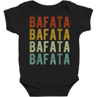 Bafata City Guinea Bissau Retro Vintage Baby Bodysuit | Artistshot