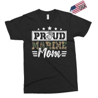 Proud Marine Military Veteran Mom Mama Mommy Mother's Day T Shirt Exclusive T-shirt | Artistshot