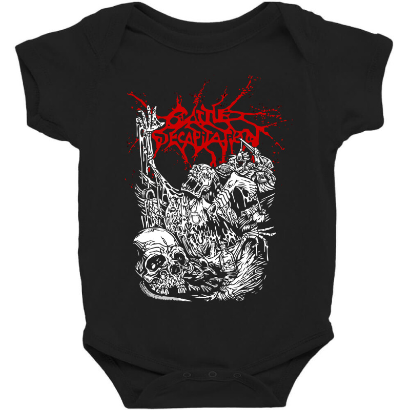 Cattle Decapitation Design Baby Bodysuit by cm-arts | Artistshot