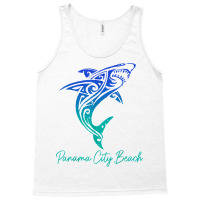 Panama City Beach Fl Shark Scuba Diving Surfer Florida Surf T Shirt Tank Top | Artistshot