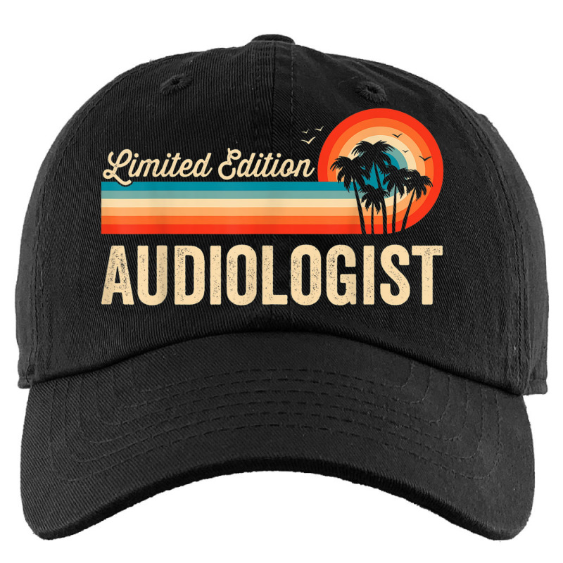 Audiologist Funny Birthday Retro Vintage Men Women Dad Kids Cap by Sombre | Artistshot