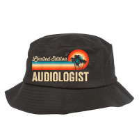 Audiologist Funny Birthday Retro Vintage Men Women Dad Bucket Hat | Artistshot