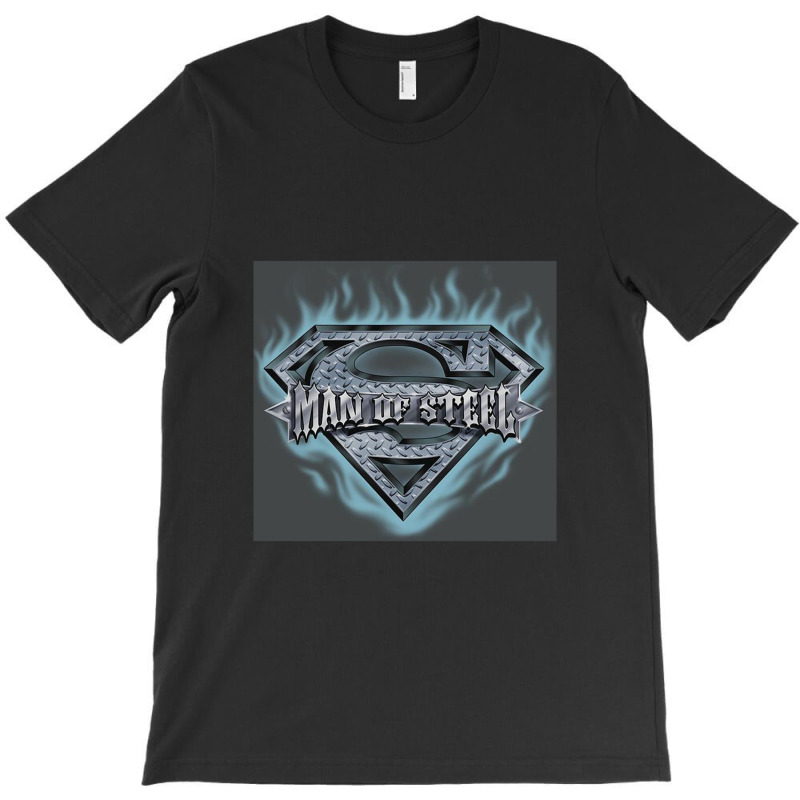 Man Of Steel Shield T-shirt | Artistshot