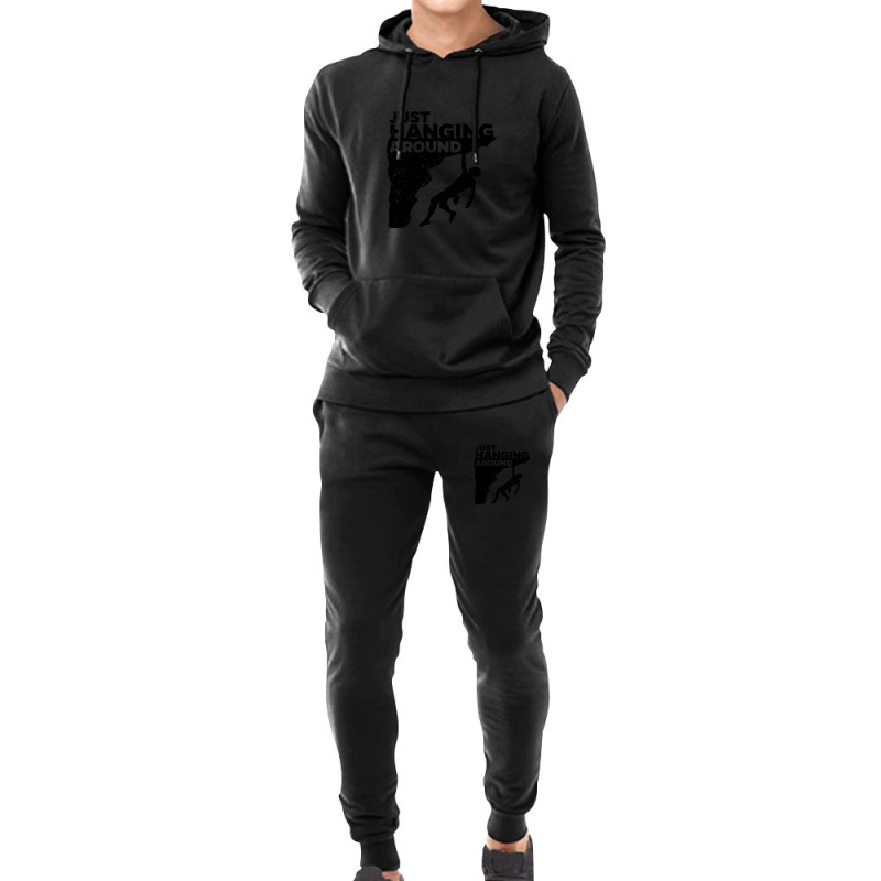 Statement Adventure Bouldering Rock Climbing Hoodie & Jogger Set | Artistshot