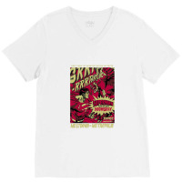 Metropolis Meltdown V-neck Tee | Artistshot