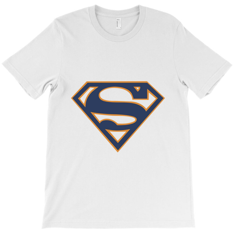 Navy And Orange Shield T-shirt | Artistshot