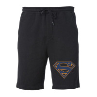 Navy And Orange Shield Fleece Short | Artistshot