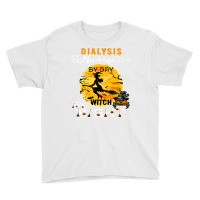 Dialysis Nurse By Day Witch By Night Halloween Nephrology Youth Tee | Artistshot