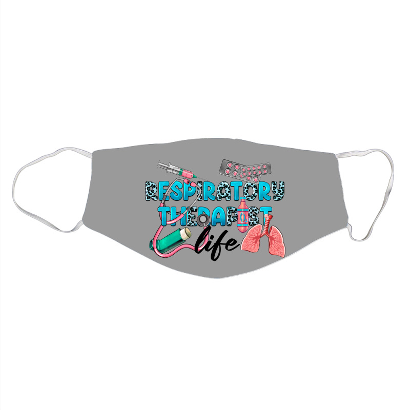 Respiratory Therapist Life Face Mask | Artistshot