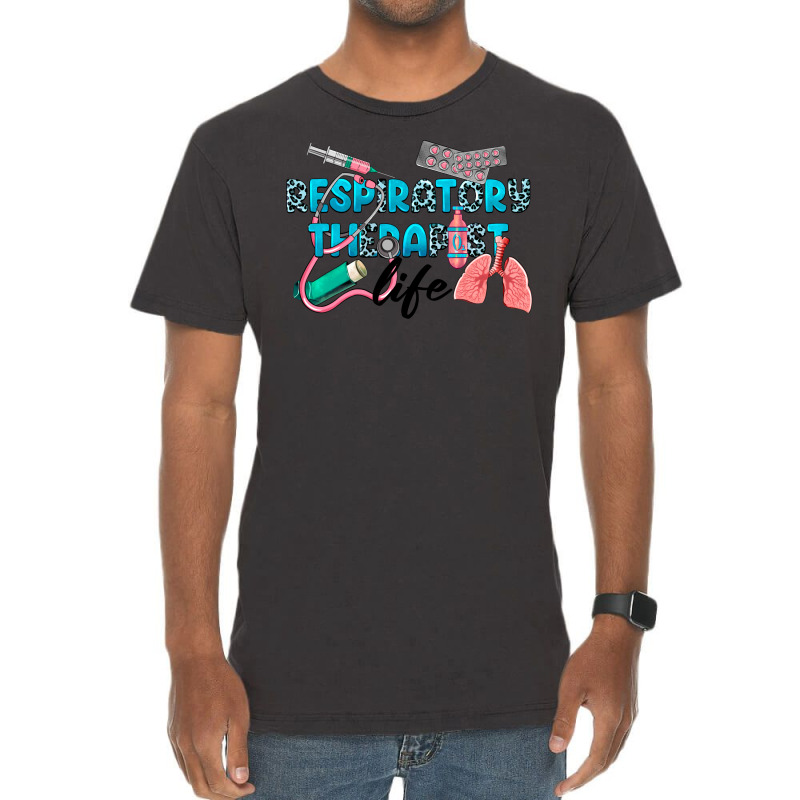 Respiratory Therapist Life Vintage T-shirt | Artistshot