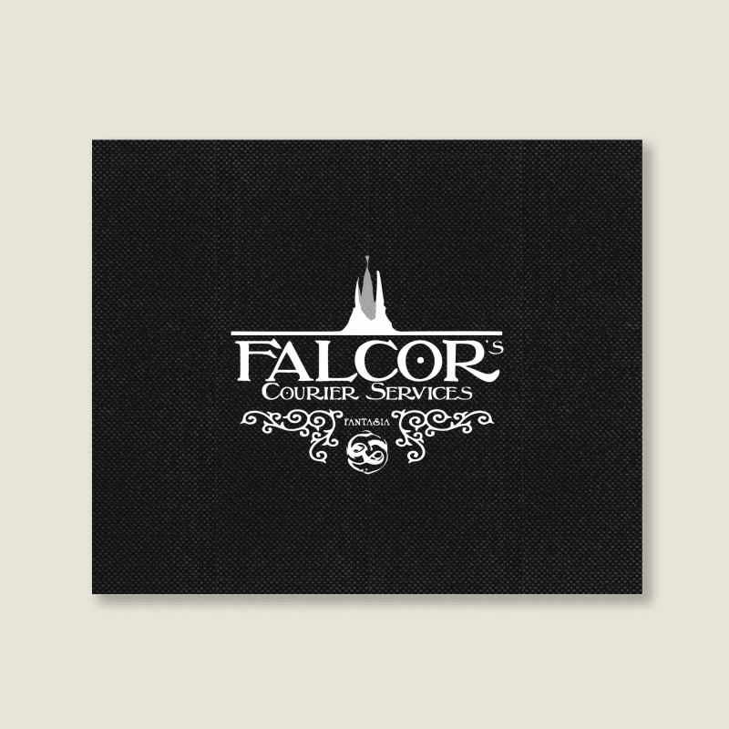 Falcor's Courier Services Landscape Canvas Print | Artistshot