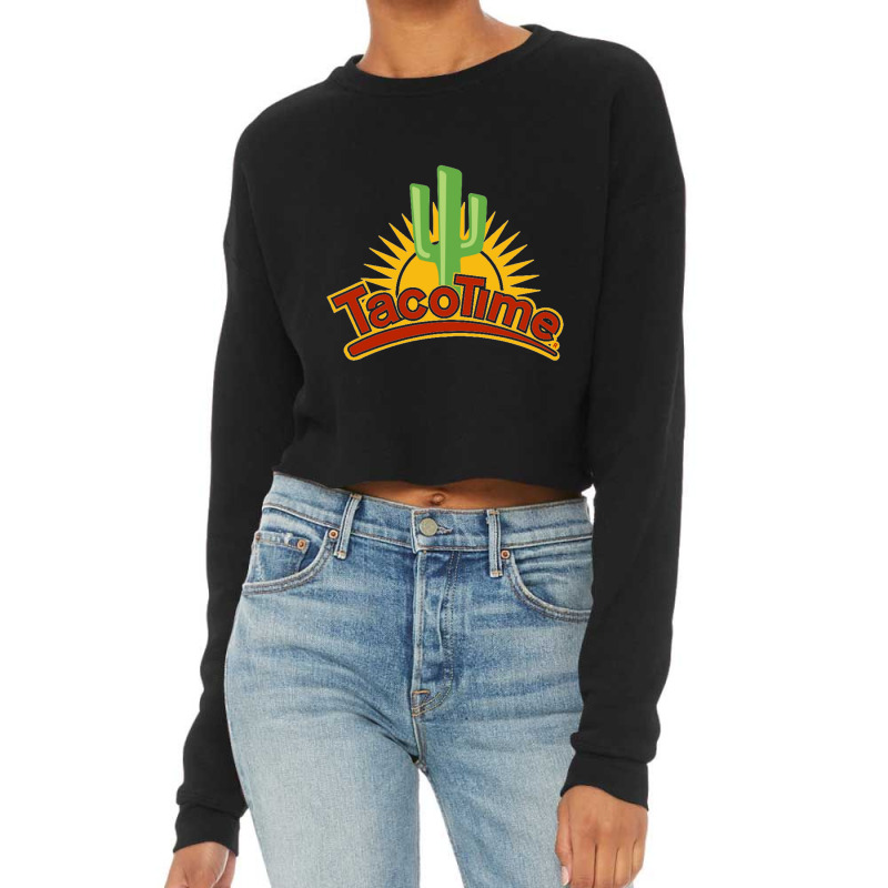 Resto Tacotime Cropped Sweater by cm-arts | Artistshot