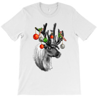 Reindeer With T-shirt | Artistshot