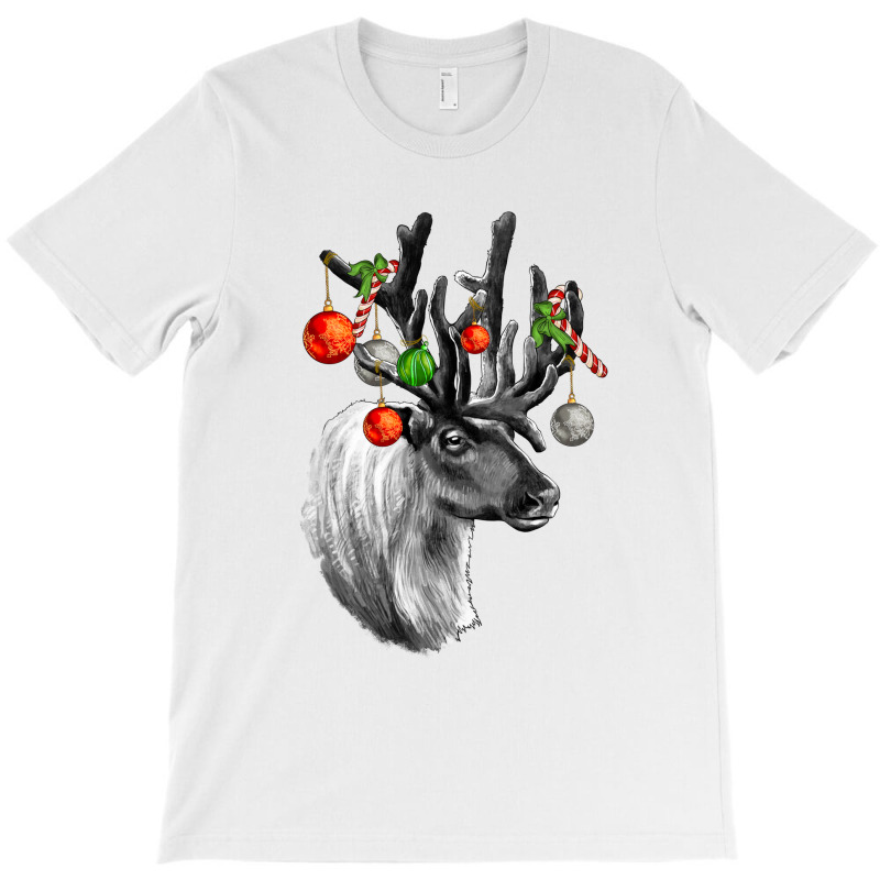 Reindeer With T-shirt | Artistshot