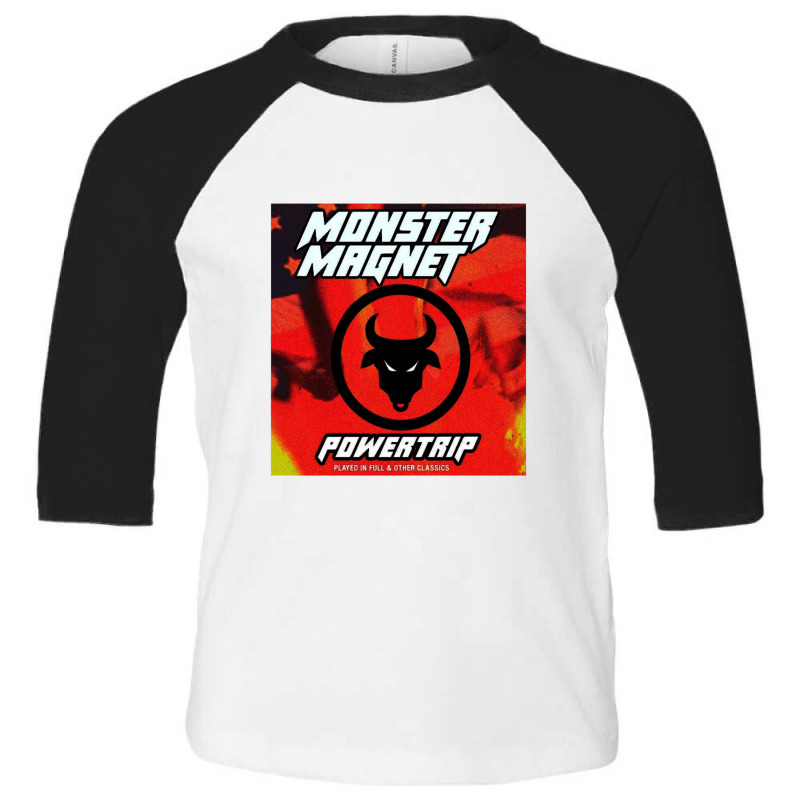 Monster Magnet Toddler 3/4 Sleeve Tee by cm-arts | Artistshot