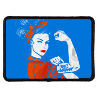 Ms Warrior Unbreakable, Ms, Warrior Unbreakable, Ms Warrior Unbreakabl Rectangle Patch | Artistshot