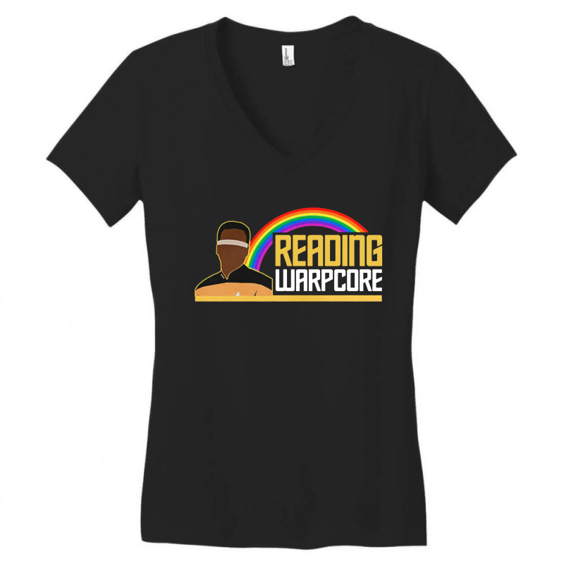 Reading Warpcore Women's V-Neck T-Shirt by CNNTshirt | Artistshot