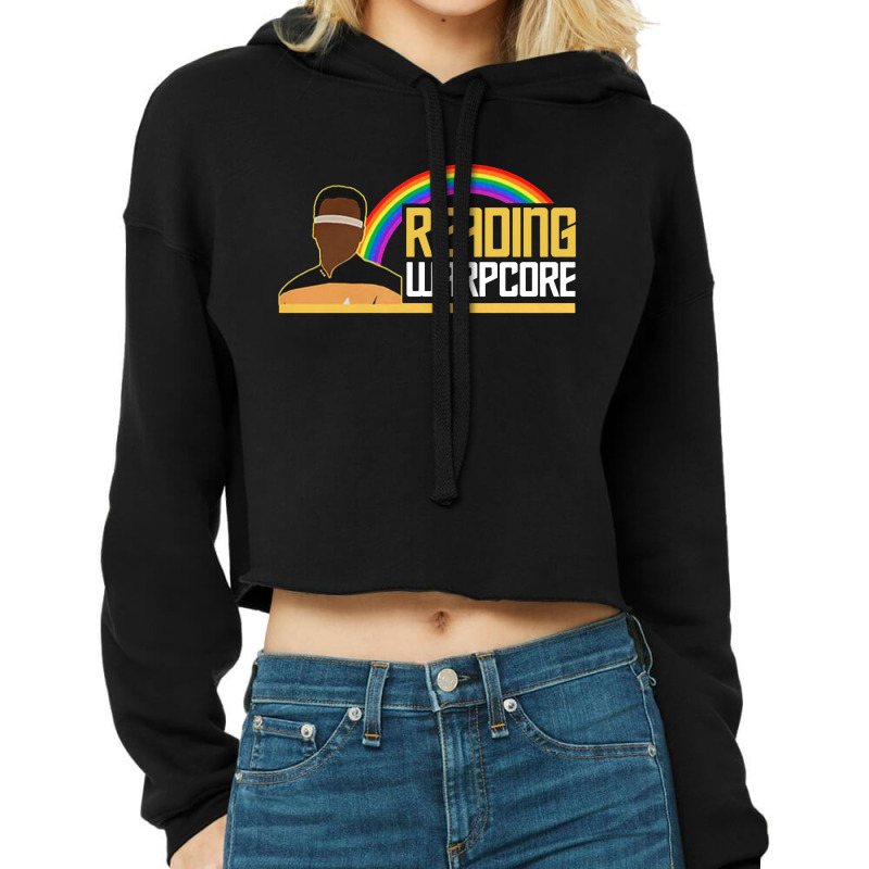 Reading Warpcore Cropped Hoodie by CNNTshirt | Artistshot