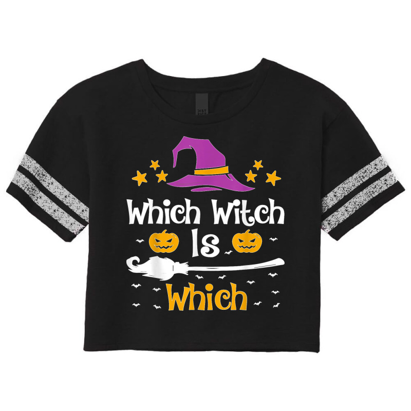 Which Witch Is Which Halloween Costume English Grammar Scorecard Crop Tee by MaryTMcgoffin | Artistshot