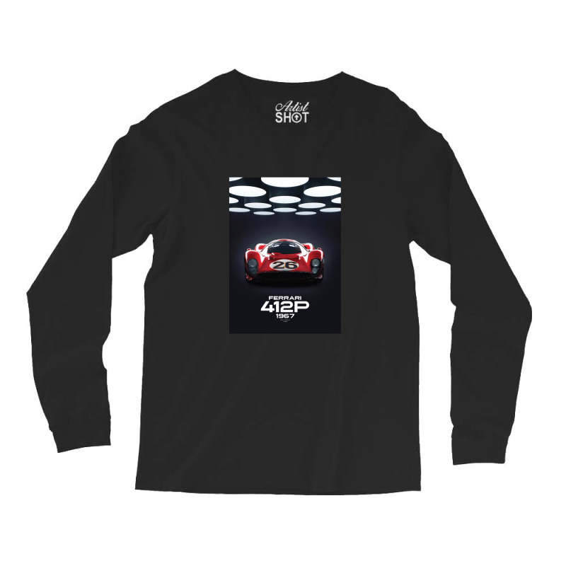 F 412p - 24 Hours Of Daytona Long Sleeve Shirts by ShawnMochol | Artistshot