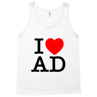 I Heart Ad Tank Top | Artistshot