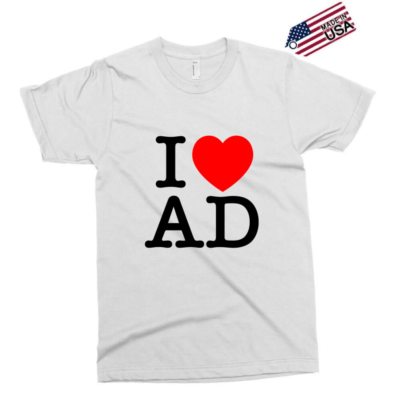 I Heart Ad Exclusive T-shirt | Artistshot