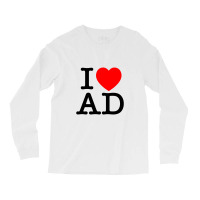 I Heart Ad Long Sleeve Shirts | Artistshot