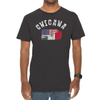 Chicana Mexican American Flag Mexico United States Latina Vintage T-shirt | Artistshot