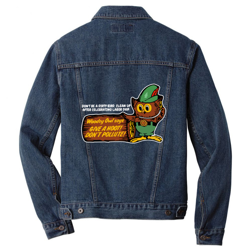 Woodsy Owl South Park Men Denim Jacket | Artistshot