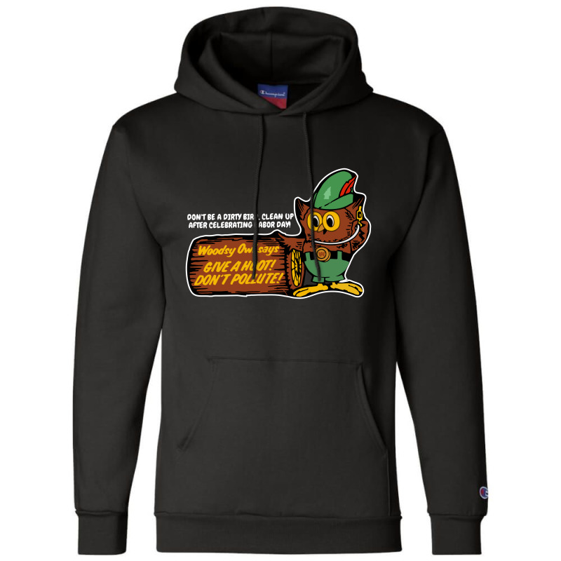 Woodsy Owl South Park Champion Hoodie | Artistshot