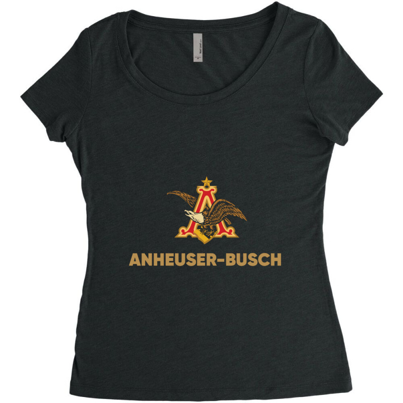 Anheuser Busch Women's Triblend Scoop T-shirt by cm-arts | Artistshot