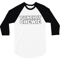 Punch It Chewie Beanies 3/4 Sleeve Shirt | Artistshot