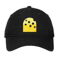 Working On The Night Cheese 30 Rock Liz Lemon Funny Adjustable Cap | Artistshot