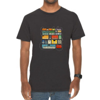 Synthesizer And Drum Machine For Electronic Musician Vintage T-shirt | Artistshot