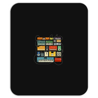 Synthesizer And Drum Machine For Electronic Musician Mousepad | Artistshot