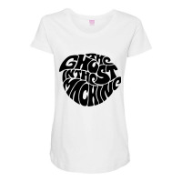 Ghost In The Machine Maternity Scoop Neck T-shirt | Artistshot