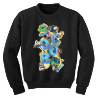 Scoob! Title Stacked Youth Sweatshirt | Artistshot