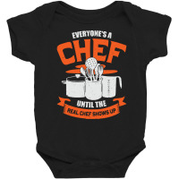 Chef T  Shirt Funny Cooking Profession Chef Gift 228228 Baby Bodysuit | Artistshot