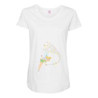 Tinkerbell Magic Maternity Scoop Neck T-shirt | Artistshot