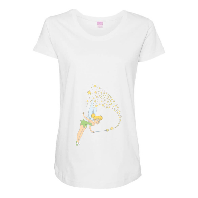 Tinkerbell Magic Maternity Scoop Neck T-shirt by romildaokta | Artistshot