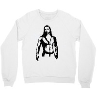 Sexy Jesus In Bdsm Harness Gay Pride Crewneck Sweatshirt | Artistshot