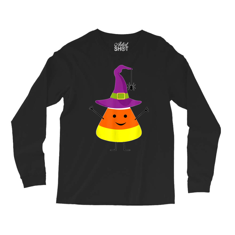 Witch Warlock Candy Corn Funny Halloween Costume Shirt Kids Long Sleeve Shirts by MaryTMcgoffin | Artistshot