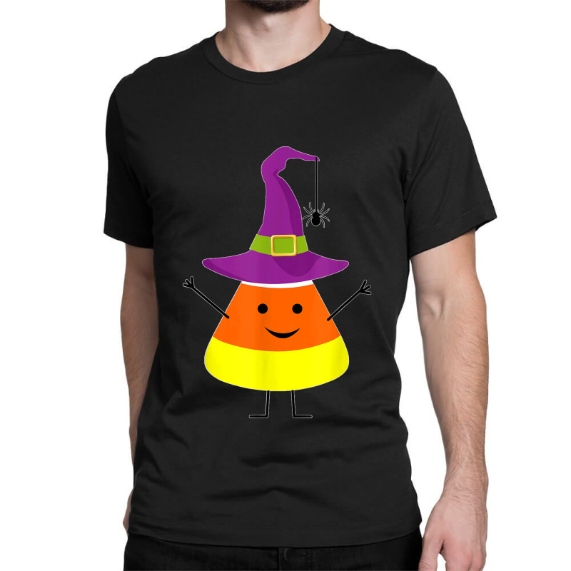 Witch Warlock Candy Corn Funny Halloween Costume Shirt Kids Classic T-shirt by MaryTMcgoffin | Artistshot