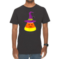 Witch Warlock Candy Corn Funny Halloween Costume Shirt Kids Vintage T-shirt | Artistshot