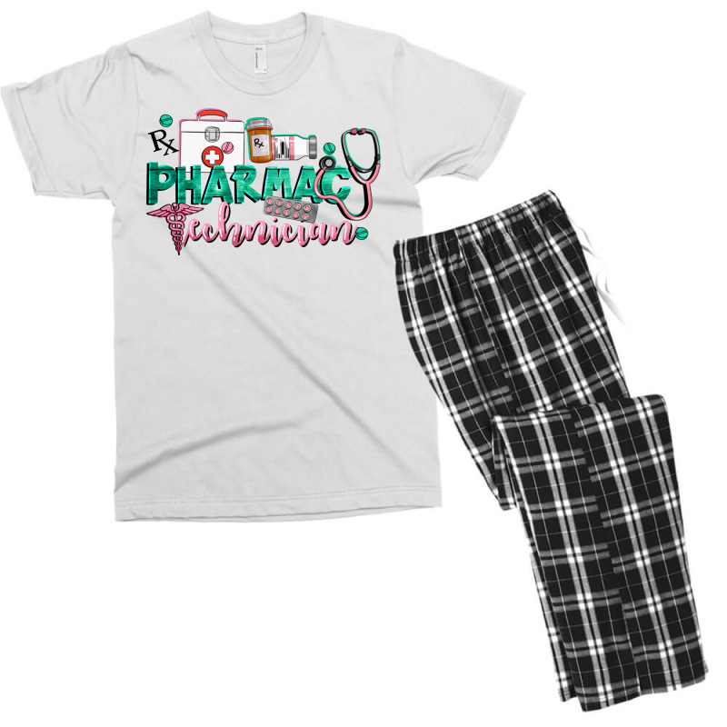 Pharmacy Technician Men's T-shirt Pajama Set | Artistshot