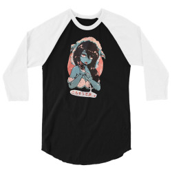 anime girl 3/4 Sleeve Shirt | Artistshot