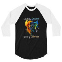 Soul Of A Dragon Heart Of A Phoenix T Shirt 3/4 Sleeve Shirt | Artistshot